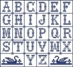 Alphabet Sampler Swan (image for) Alphabet Sampler Swan